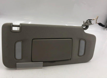 2013-2019 Chevrolet Trax Passenger Sun Visor Sunvisor Gray Illuminated B04B40084