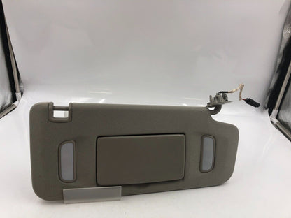 2013-2019 Chevrolet Trax Passenger Sun Visor Sunvisor Gray Illuminated B04B40084