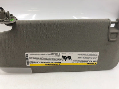 2013-2019 Chevrolet Trax Passenger Sun Visor Sunvisor Gray Illuminated B04B40084