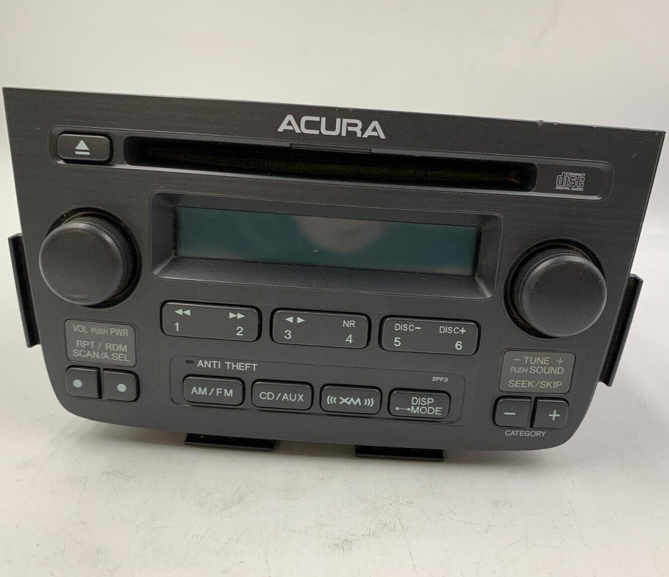 2005-2006 Acura MDX AM FM CD Player Radio Receiver OEM B01B10057