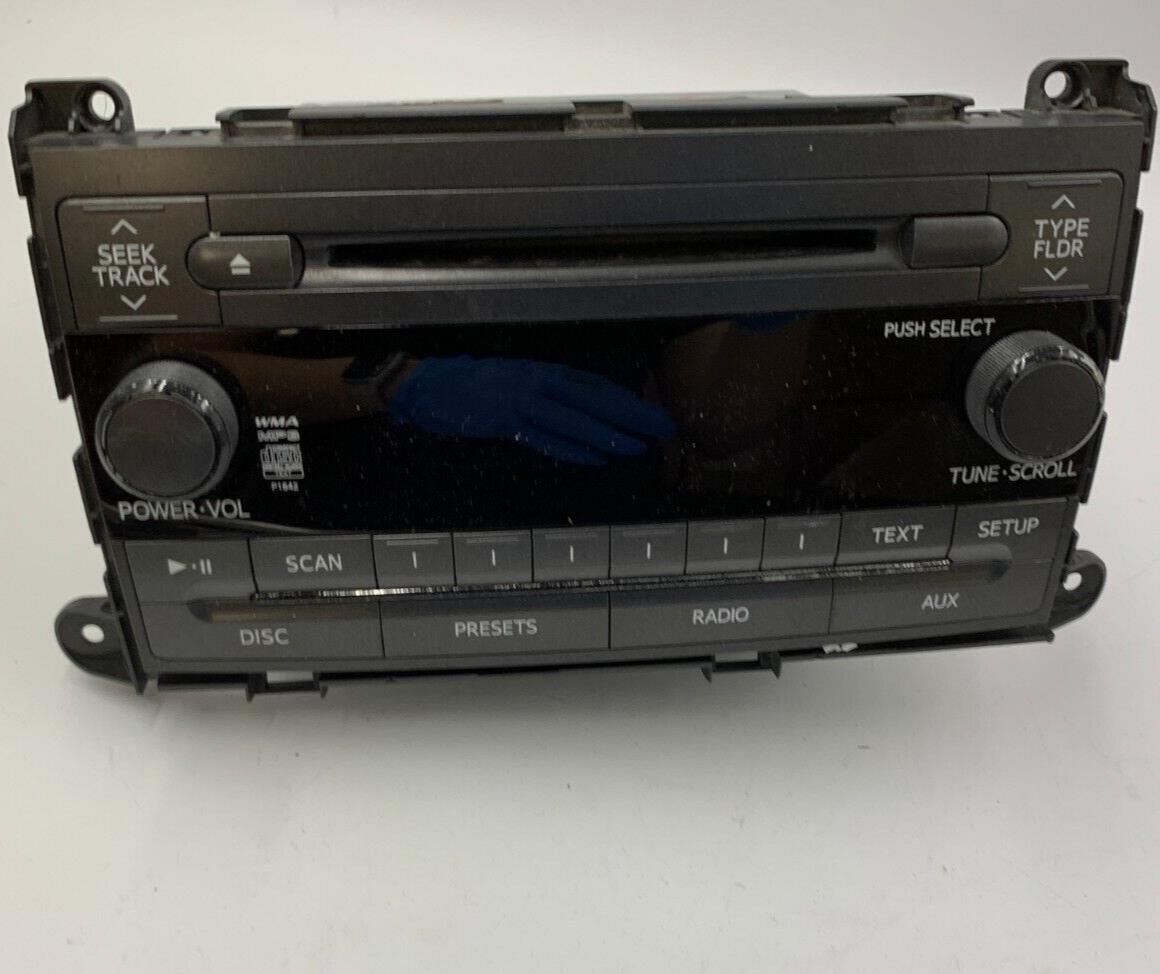 2011-2014 Toyota Sienna Radio AM FM CD Player Receiver OEM B04B36050