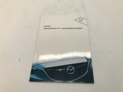 2014 Mazda CX-5 CX5 Owners Manual Set with Case OEM C04B36008