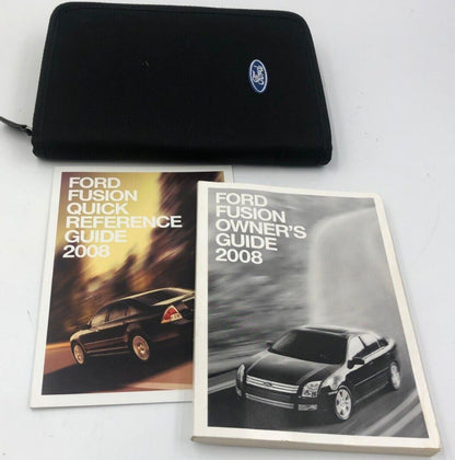 2008 Ford Fusion Owners Manual Set with Case OEM B04B21021