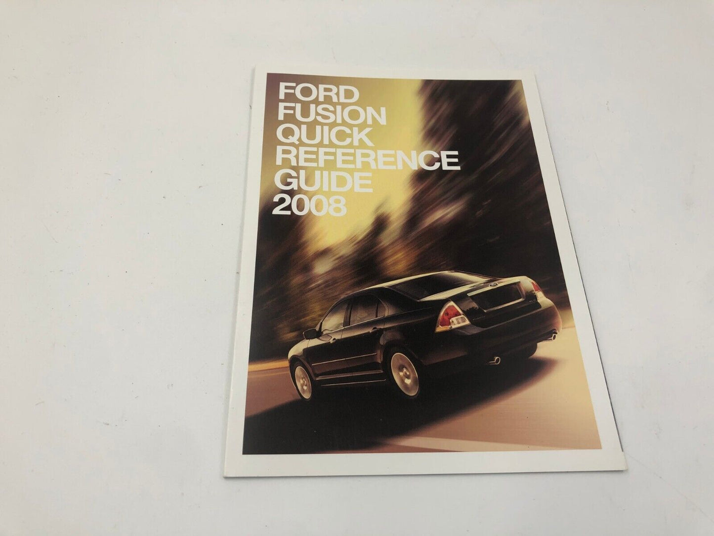 2008 Ford Fusion Owners Manual Set with Case OEM B04B21021