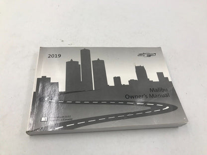 2019 Chevrolet Malibu Owners Manual Set OEM E02B52007