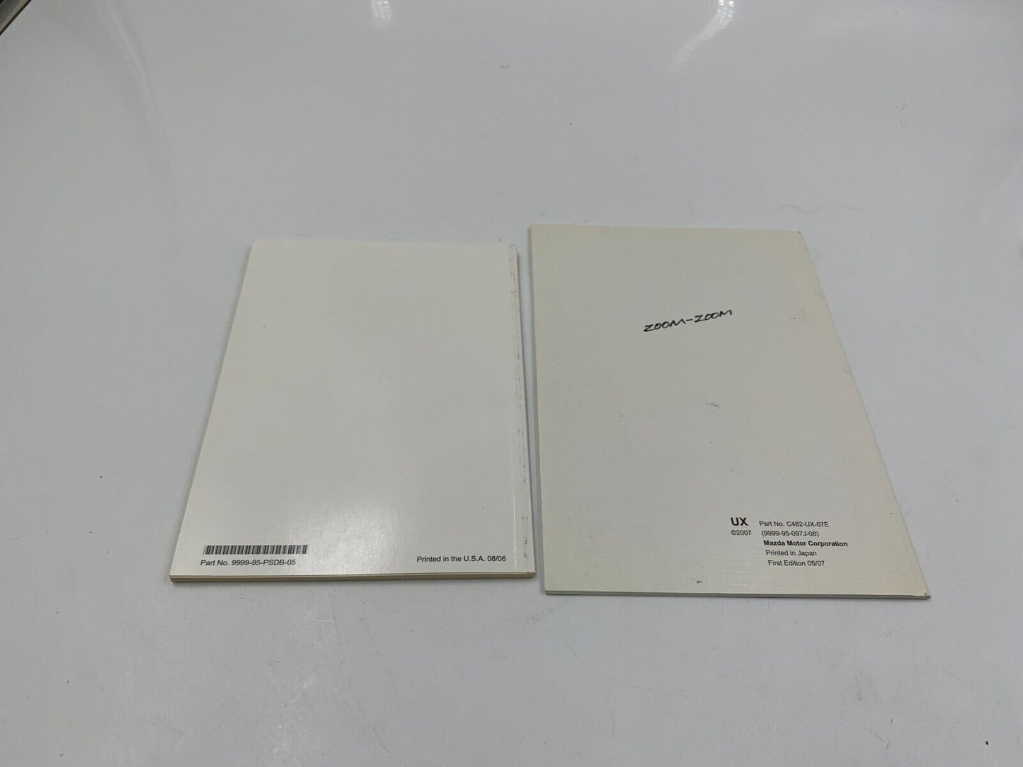 2008 Mazda CX7 CX-7 Owners Manual Handbook Set with Case OEM A02B23024