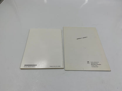 2008 Mazda CX7 CX-7 Owners Manual Handbook Set with Case OEM A02B23024