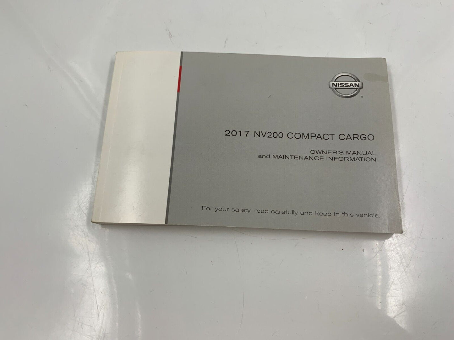 2017 Nissan NV200 Compact Cargo Owners Manual Set with Case OEM C03B04042