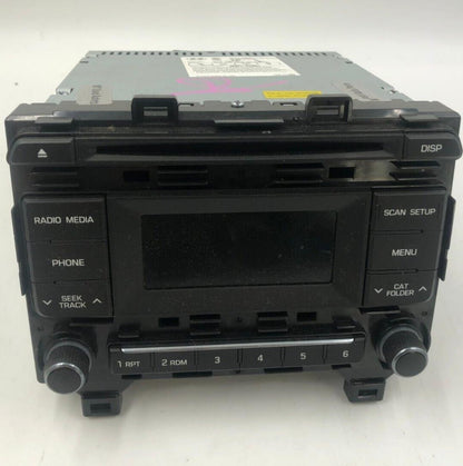 2015 Hyundai Sonata AM FM CD Player Radio Receiver OEM D04B21002