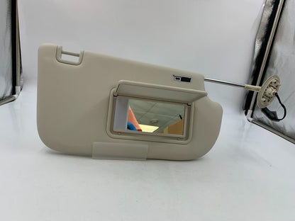 2013-2019 Ford Escape Passenger Sun Visor Sunvisor Ivory Illumination B01B12054