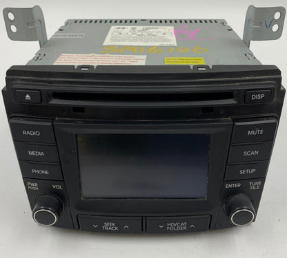 2014-2015 Hyundai Sonata AM FM CD Player Radio Receiver OEM F01B13005