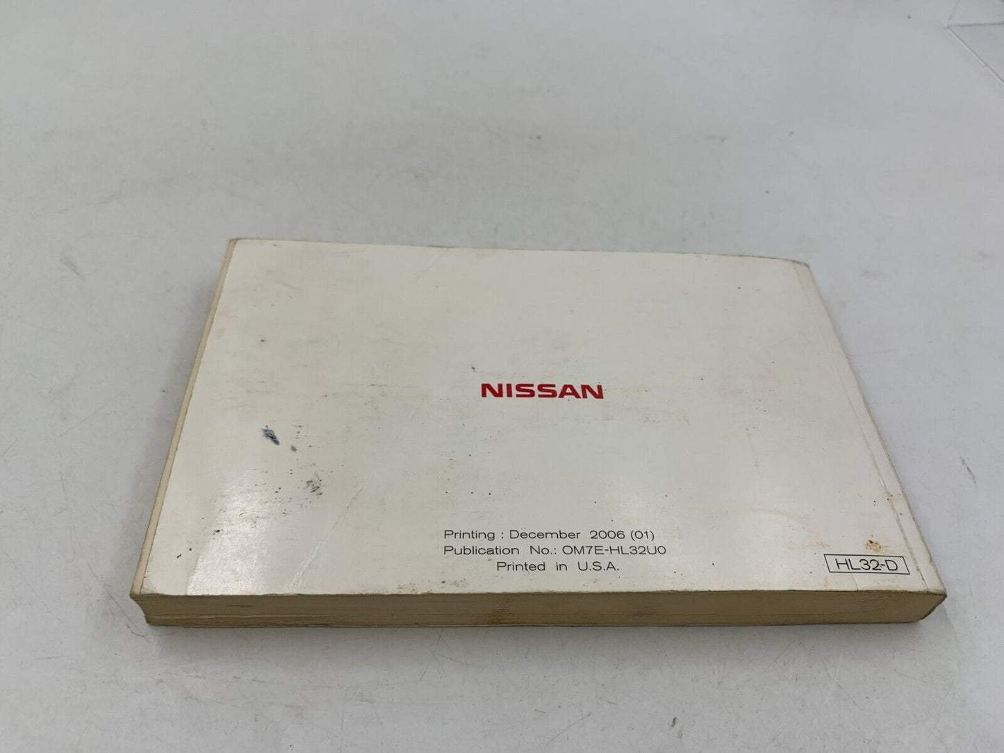 2007 Nissan Altima Owners Manual Set with Case OEM E03B26095