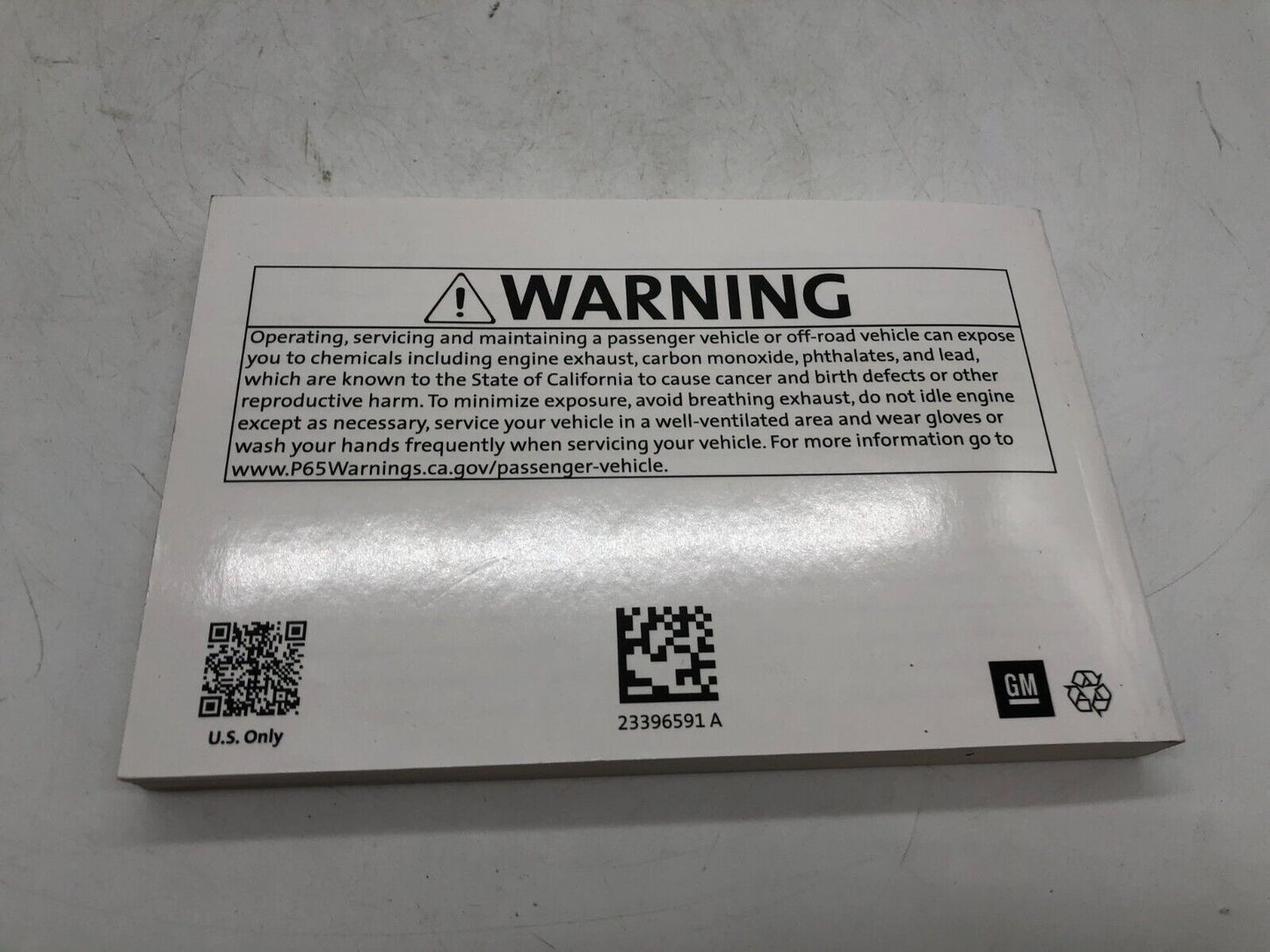 2018 GMC Canyon / Canyon Denali Owners Manual Set OEM C02B46002