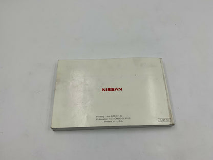 2005 Nissan Altima Owners Manual OEM B02B44058