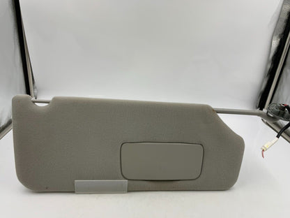 2011-2014 Toyota Sienna Passenger Sun Visor Sunvisor Gray Illuminated E01B35062