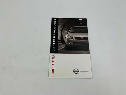 2005 Nissan Altima Owners Manual Set with Case OEM D03B46087