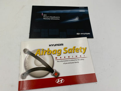 2011 Hyundai Elantra Owners Manual Set OEM B02B13042