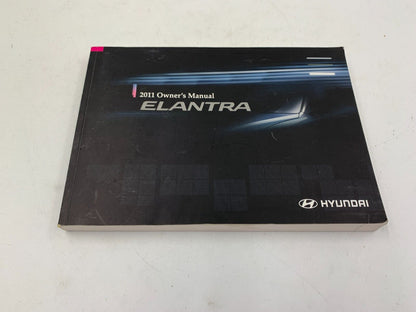 2011 Hyundai Elantra Owners Manual Set OEM B02B13042