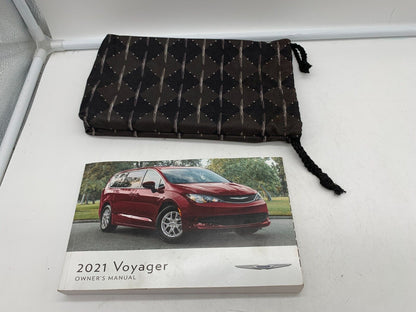 2021 Chrysler Voyager Owners Manual Set with Case OEM B03B32012