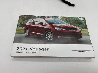 2021 Chrysler Voyager Owners Manual Set with Case OEM B03B32012