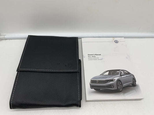 2024 Volkswagen Jetta GLI Owners Manual Set with Case OEM B03B32008