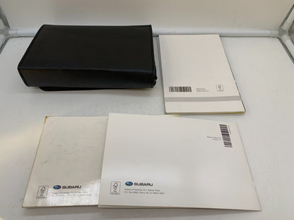 2012 Subaru Legacy Owners Manual Set with Case OEM A01B13013