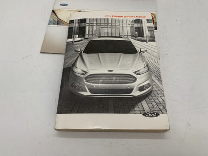 2014 Ford Fusion Owners Manual Set OEM A01B13007