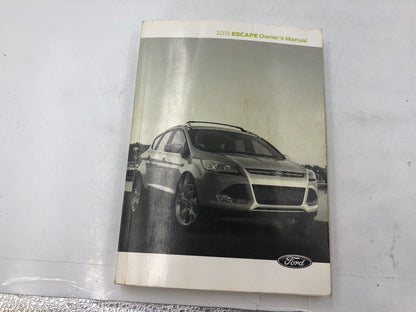 2015 Ford Escape Owners Manual Set with Case OEM A02B55030