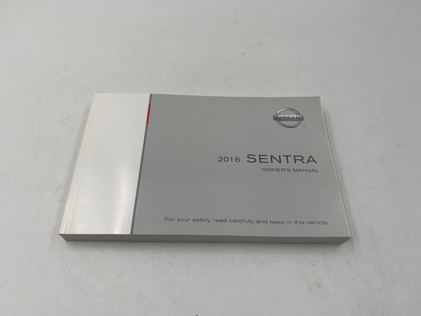 2016 Nissan Sentra Owners Manual Set with Case OEM B02B68010