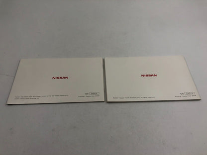 2005 Nissan Altima Owners Manual Set With Case OEM D03B59004