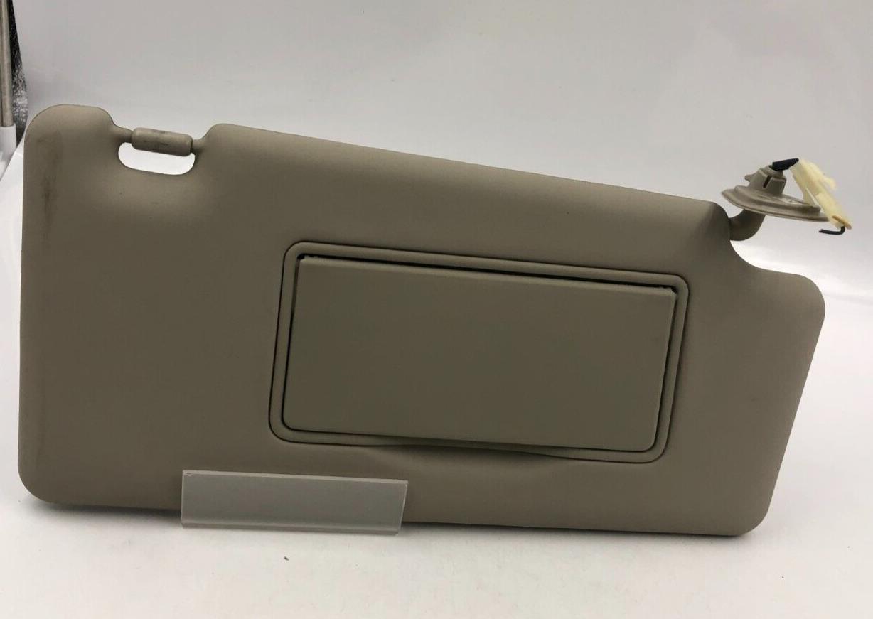 2008-2015 Nissan Rogue Passenger Visor Sunvisor Beige Illumination OEM A02B66004