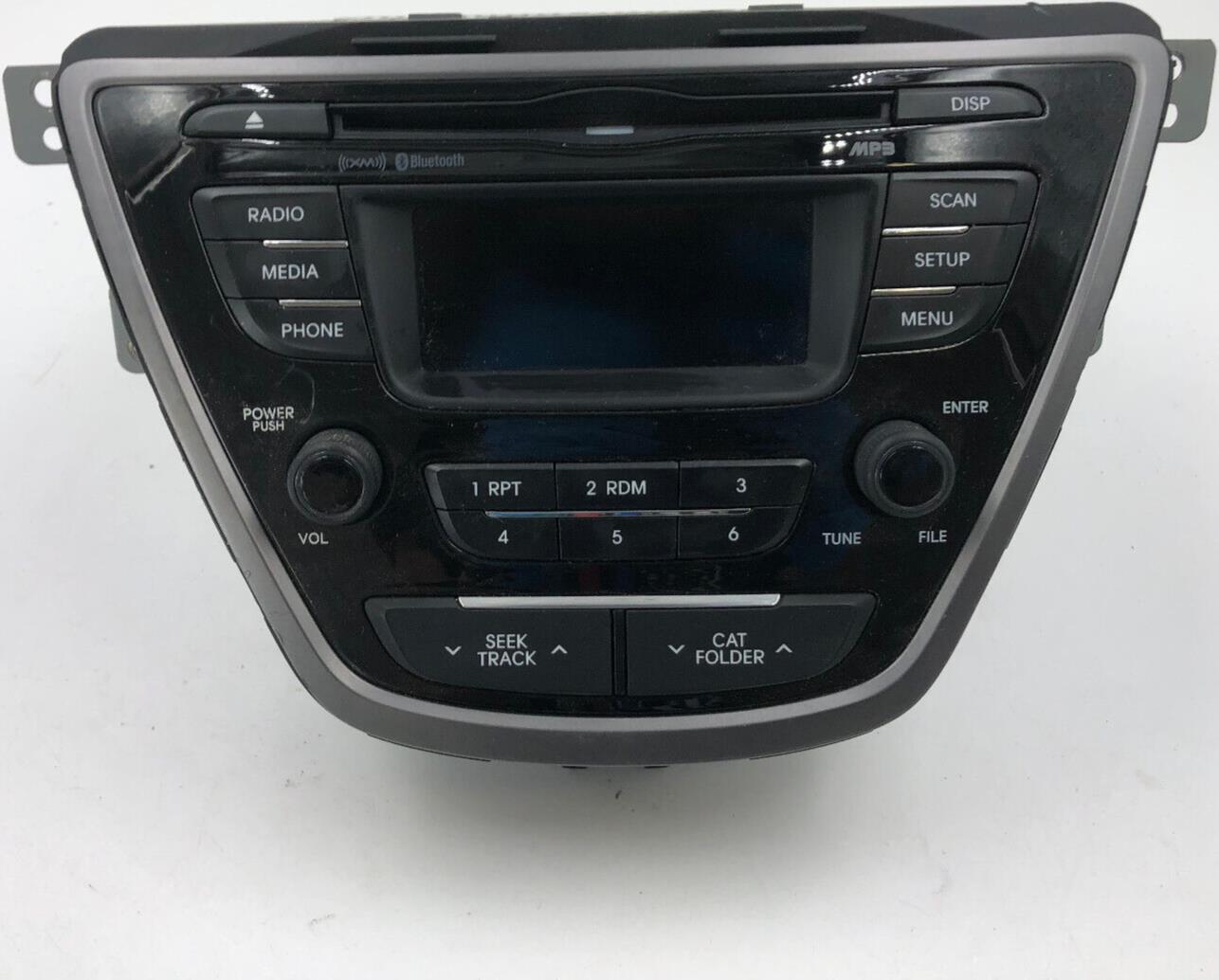 2011-2013 Hyundai Elantra AM FM CD Player Radio Receiver OEM A04B52016