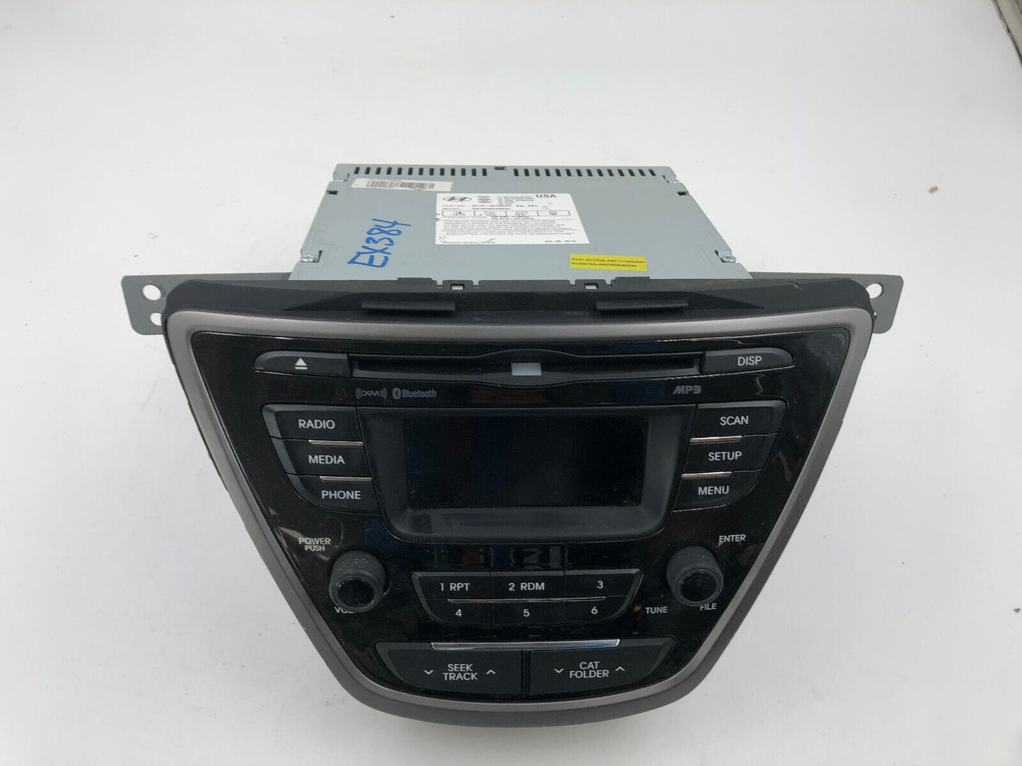 2011-2013 Hyundai Elantra AM FM CD Player Radio Receiver OEM A04B52016