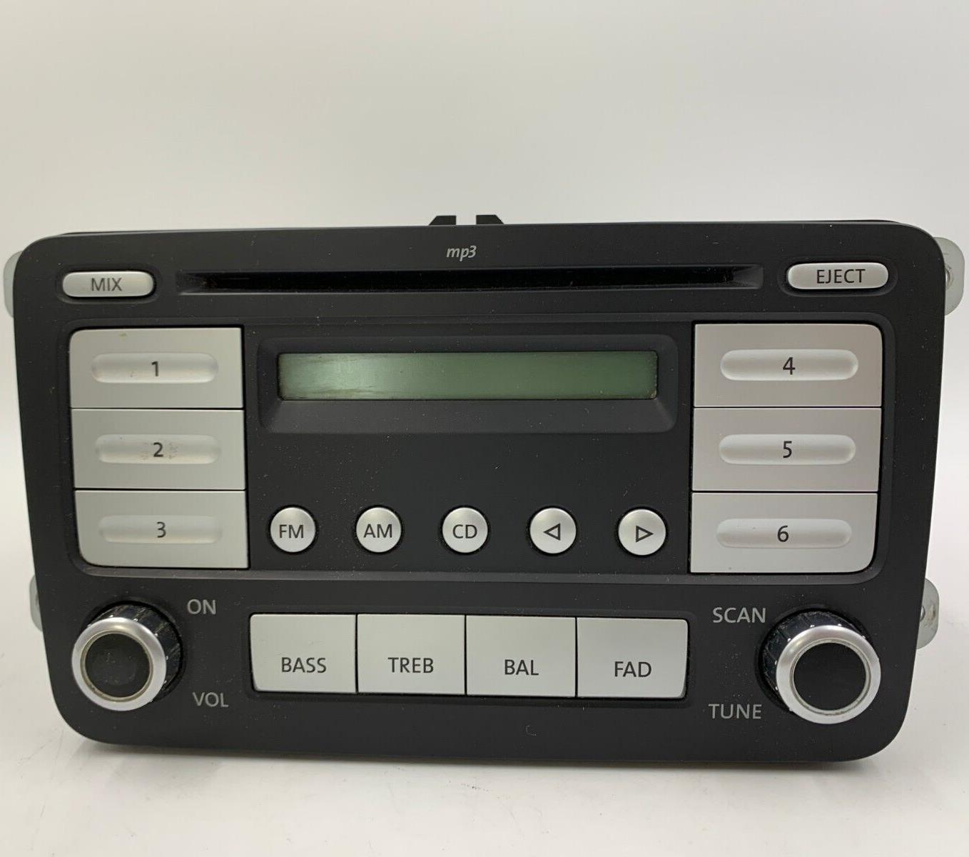 2009-2017 Volkswagen Tiguan AM FM CD Player Radio Receiver OEM E01B21025