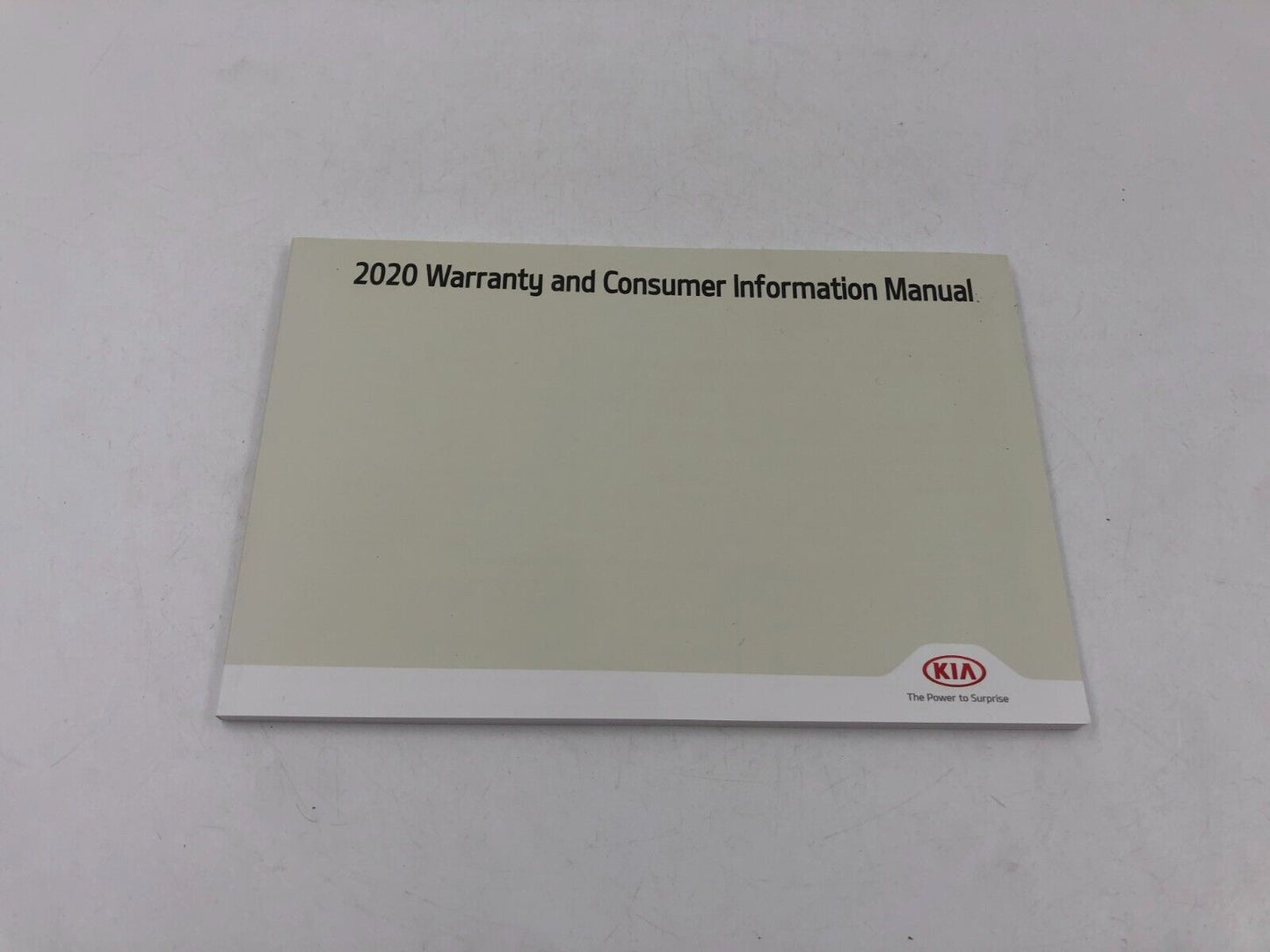 2020 Kia Forte Owners Manual Set with Case OEM A01B05054