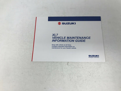 2007 Suzuki Vitara Owners Manual Set with Case OEM E01B54084