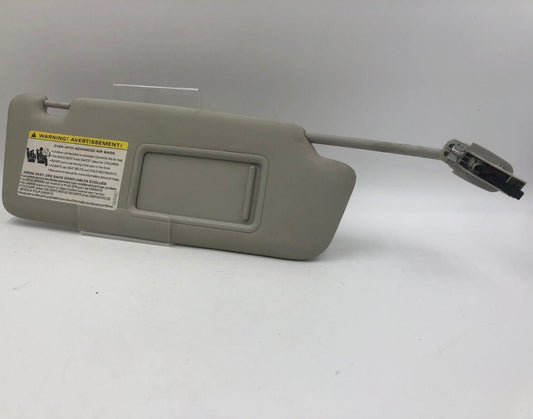 2009-2012 Audi A4 Passenger Sun Visor Sunvisor Gray Illuminated OEM E03B25022