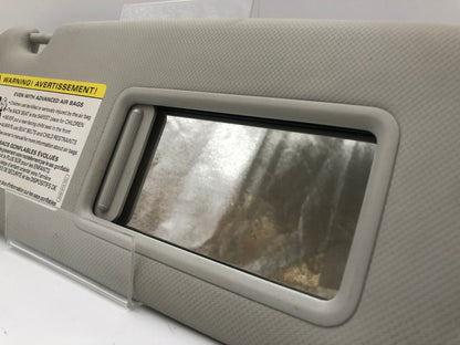 2009-2012 Audi A4 Passenger Sun Visor Sunvisor Gray Illuminated OEM E03B25022