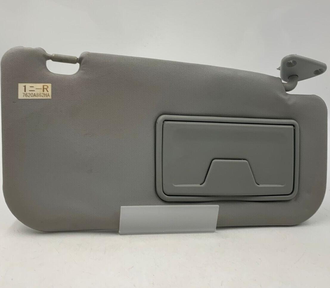 2007-2015 Mitsubishi Lancer Passenger Sun Visor Sunvisor Gray OEM B02B44026