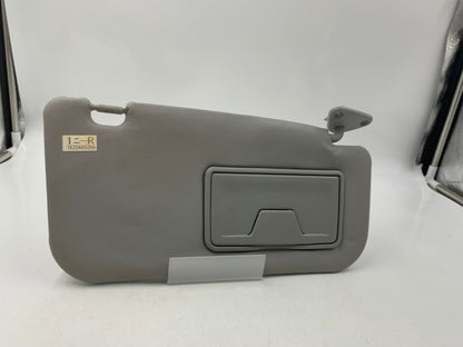 2007-2015 Mitsubishi Lancer Passenger Sun Visor Sunvisor Gray OEM B02B44026