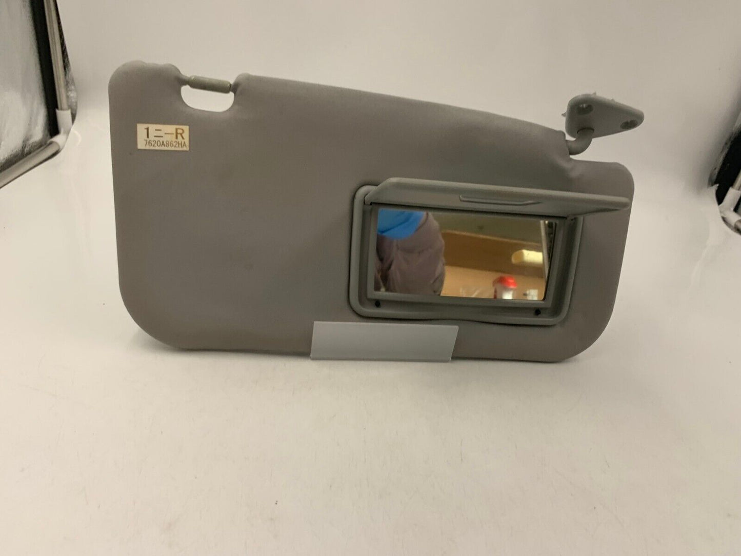 2007-2015 Mitsubishi Lancer Passenger Sun Visor Sunvisor Gray OEM B02B44026