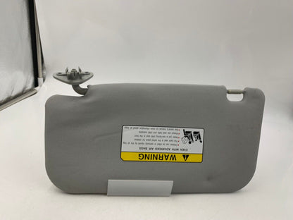 2007-2015 Mitsubishi Lancer Passenger Sun Visor Sunvisor Gray OEM B02B44026