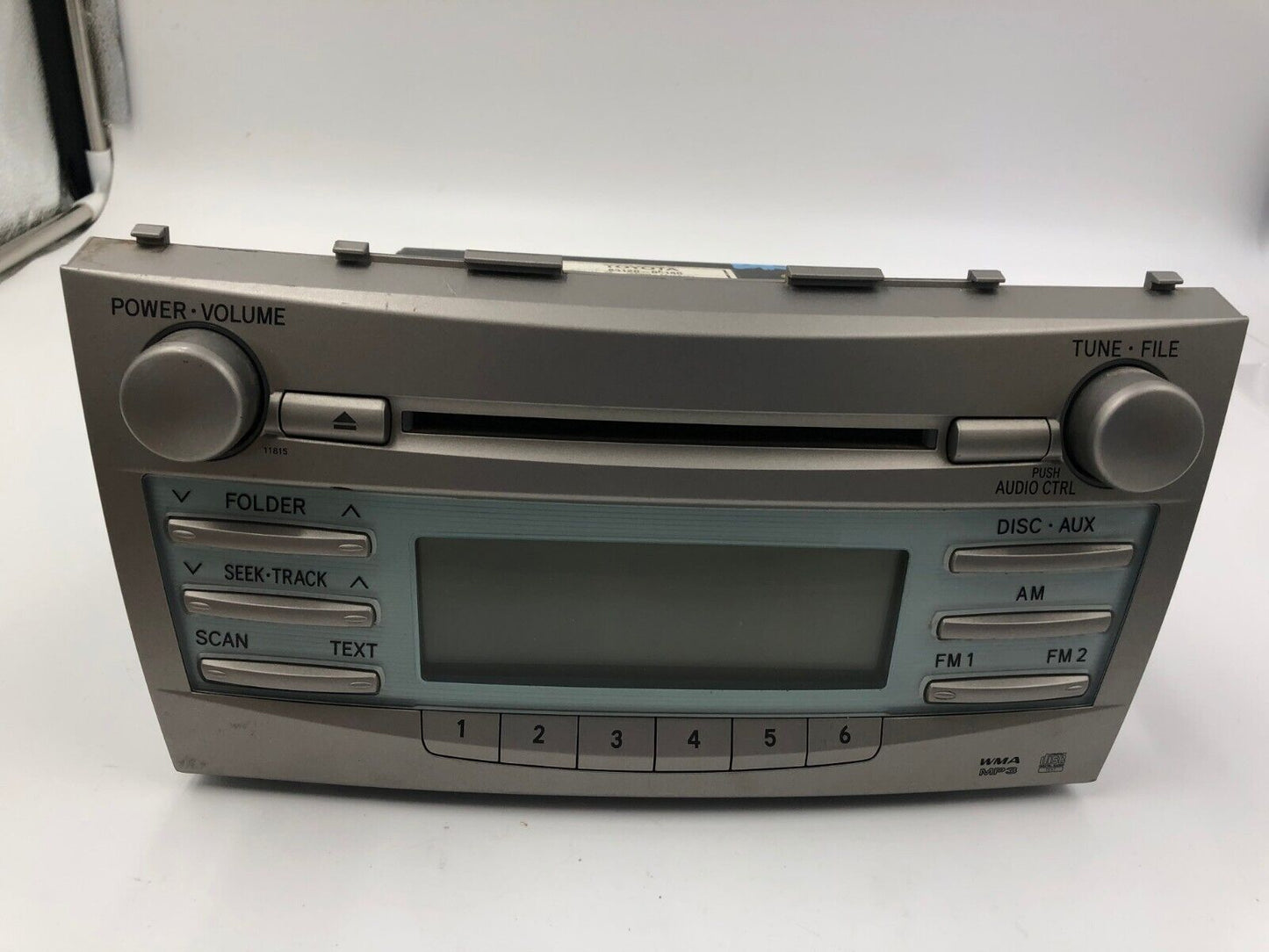 2007-2009 Toyota Camry AM FM CD Player Radio Receiver OEM C03B23047