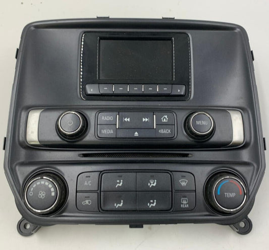 2014-2019 Chevrolet Silverado 1500 Radio Faceplate Climate Control OEM C04B64005