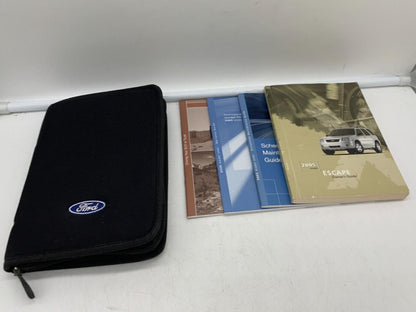 2005 Ford Escape Owners Manual with Case OEM A03B47003