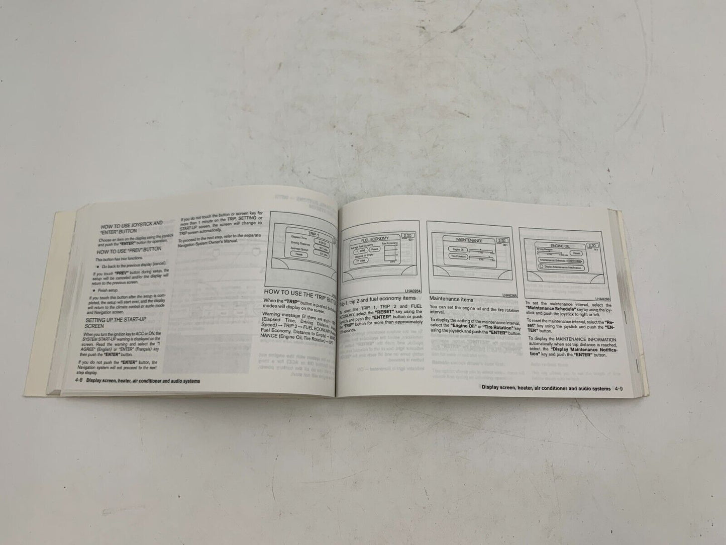 2004 Nissan Maxima Owners Manual OEM A01B17085