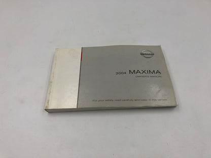 2004 Nissan Maxima Owners Manual OEM A01B17085