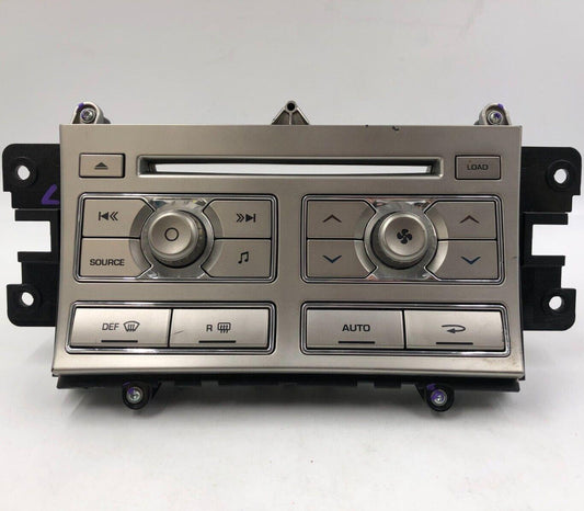 2009-2011 Jaguar XF AM FM CD Player Radio Climate Control OEM D01B12051