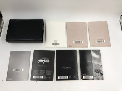 2010 Lincoln MKX Owners Manual Set with Case OEM B04B70005