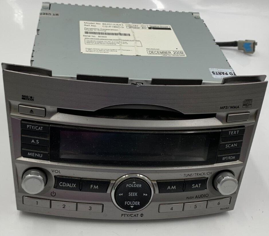 2010-2012 Subaru Legacy AM FM CD Player Radio Receiver OEM C01B66002